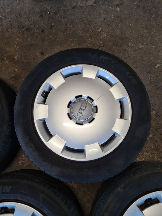 5 112 16 джанти и тасове Ауди оригинални