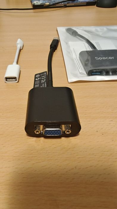 Adaptoare usb c și hdmi la rj45 VGA etc
