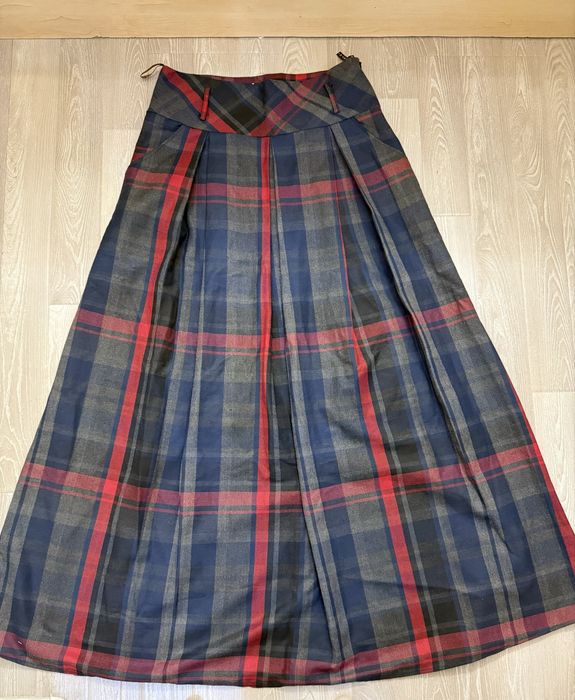 Теплая юбка в пол Турция