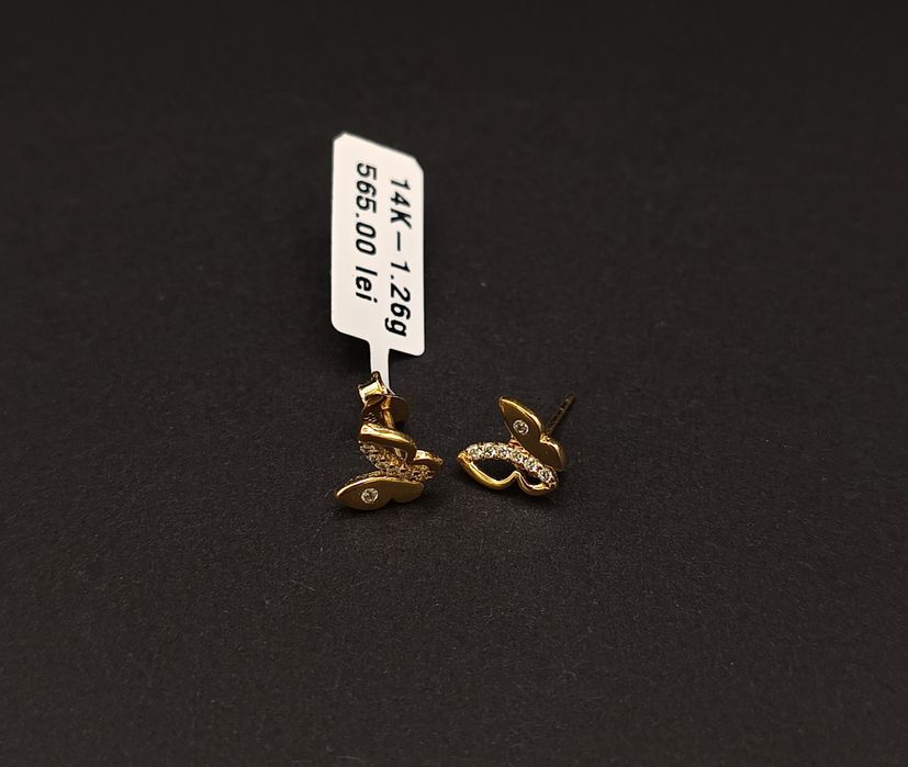 Cercei damă Aur 14k 1,26 gr