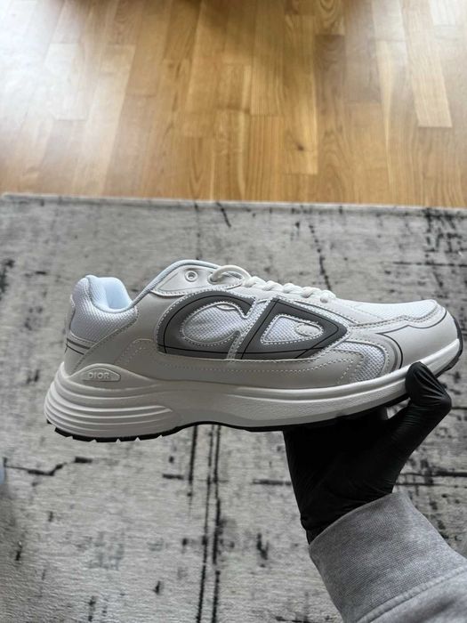 Adidasi Sneakers Dior B30 Unisex White Grey Low