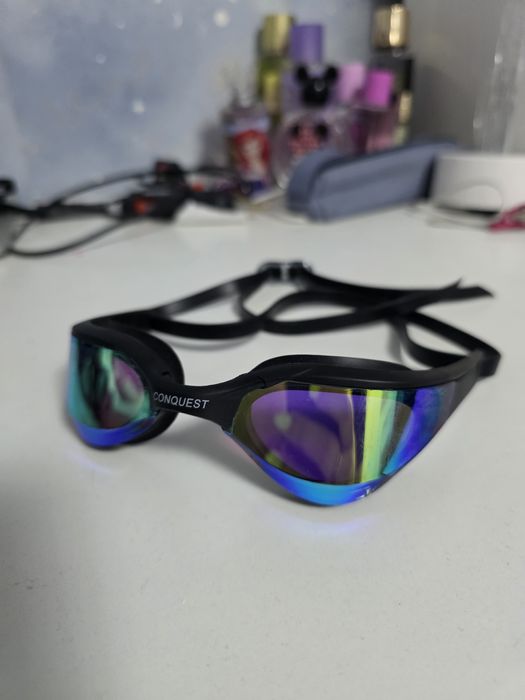 Очки и шапочки для плавания