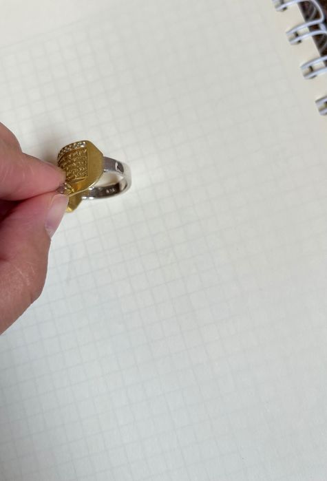 Кольцо серебряное  женское