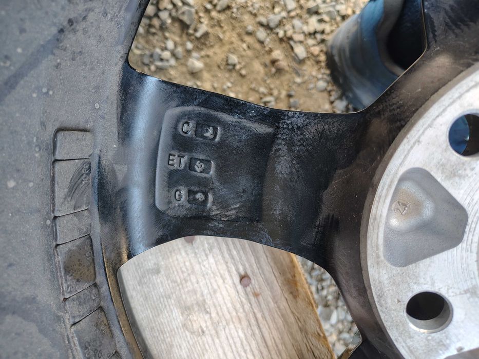 4бр.Алуминиеви джанти 17ки за VW 5x112 7j et45