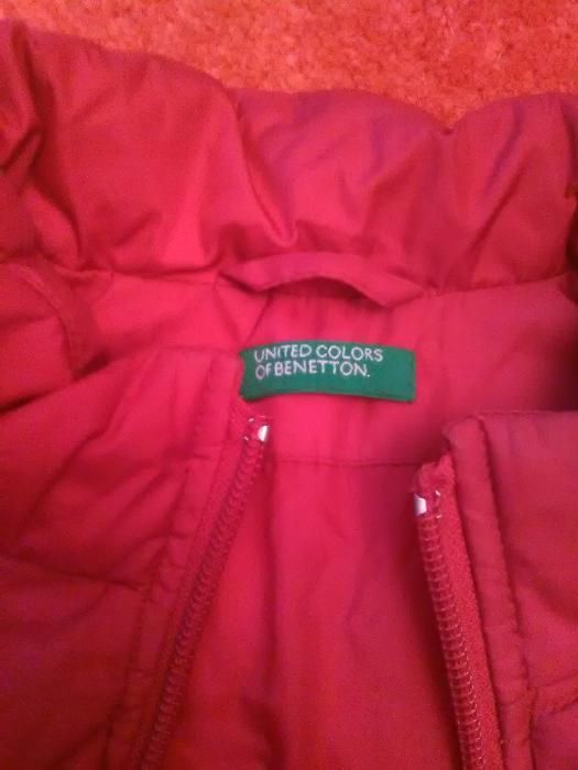 Дебело зимно детско якенце BENETTON