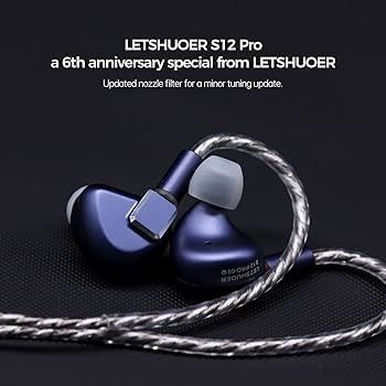 Letshouer S12 Pro аудиофильские планарные IEM