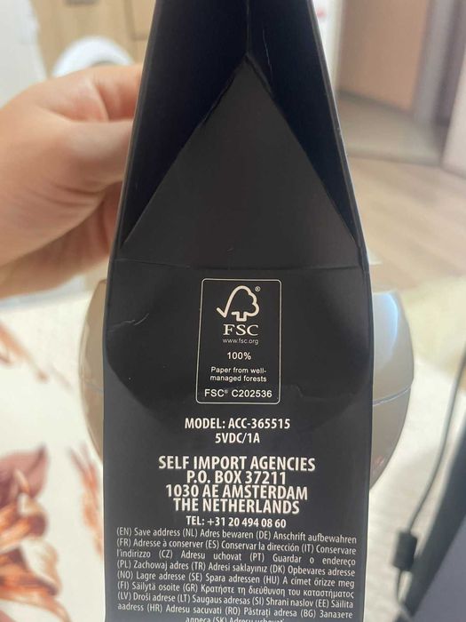 Арома Дифузер , Ултразвуков Овлажнител на въздух с LED светлина,  НОВ