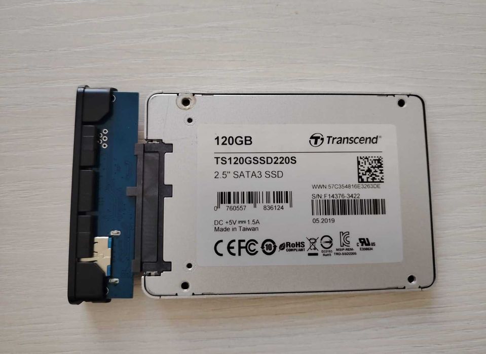 Продам SSD накопитель 120 Gb Transcend