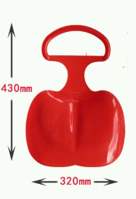 Пластмасова шейна Тобоган, устойчива на студ, товароносимост 100 кг