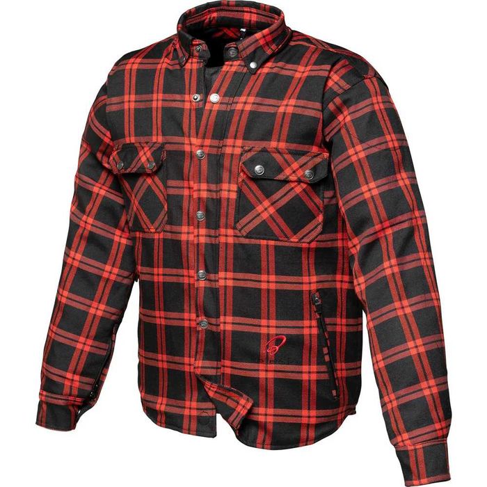 Camasa Geaca moto cu kevlar (rating AA), protectii nivel 2 Black Forge