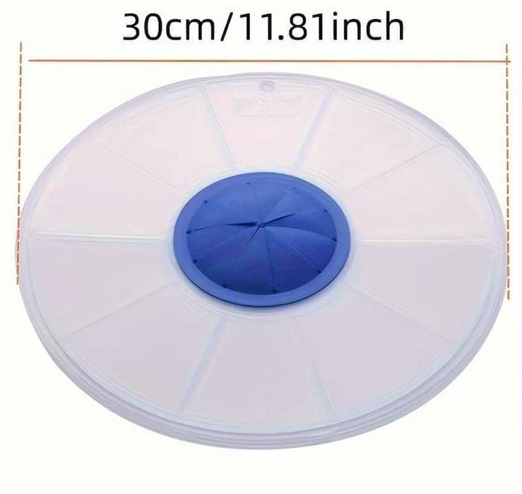 Предпазващ капак за купа против пръски при разбиване