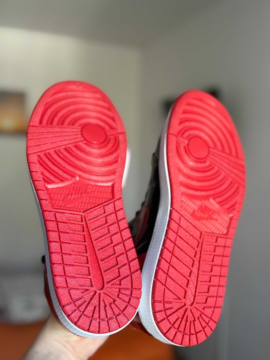 Adidasi jordan 1 bred patent marimi NOI-CUTIE - VERIFICARE COLET