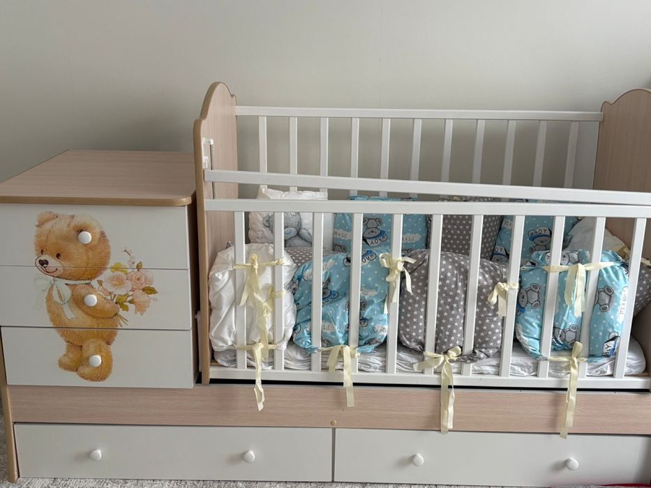 Крават детская и шкаф 2в1