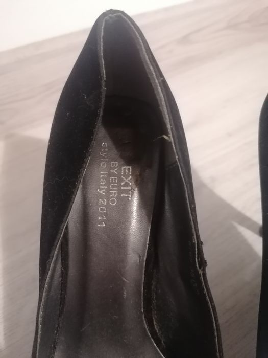 Pantofi dama eleganti din catifea, piele interior, Impecabili, mar 37