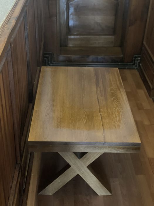 Masa de cafea din lemn masiv stejar