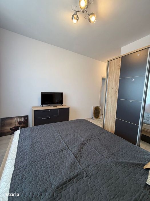 Garsoniera la prima inchiriere in Militari Residence cu AC si centrala