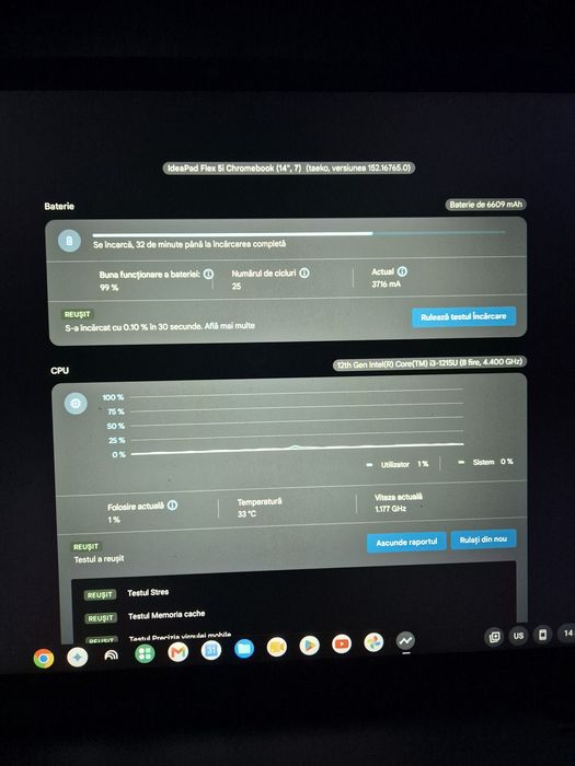 Laptop Lenovo IdeaPad Flex 5 Chromebook - i3 1215U, 8GB, 128GB