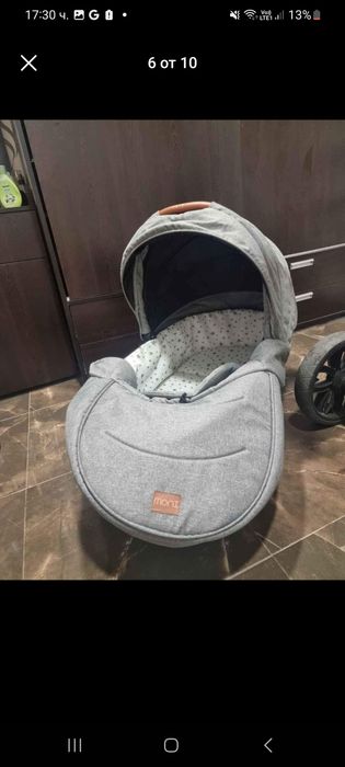 Бебешка количка Moni Polly 3v1