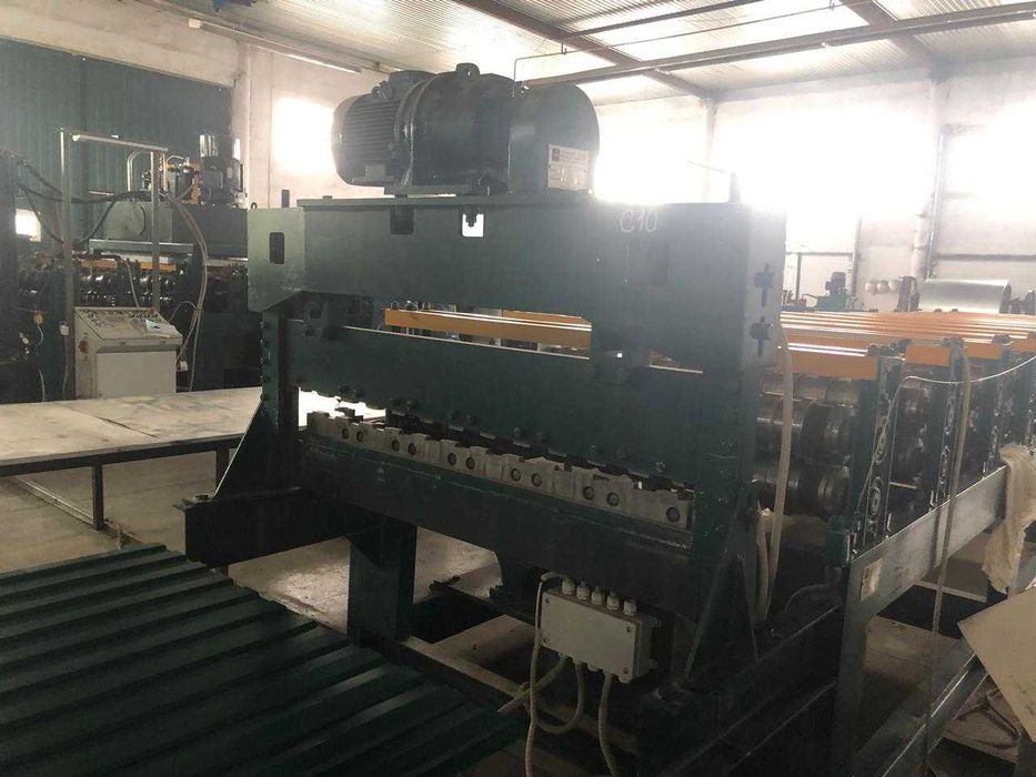 Станок для производства профлиста С-25 и металлочерепицы "Каскад"