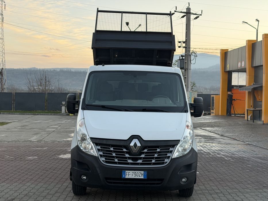 Renault master 2.3   2017 basculabil pe 3 parti 7 locuri
