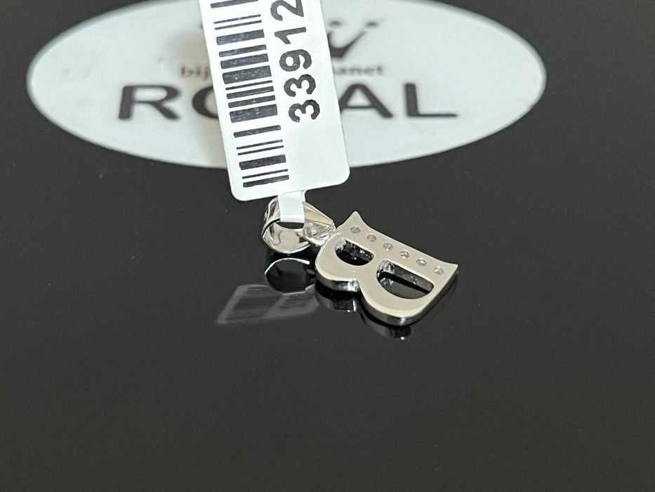 Bijuteria Royal CB : Pandant initiala argint 925