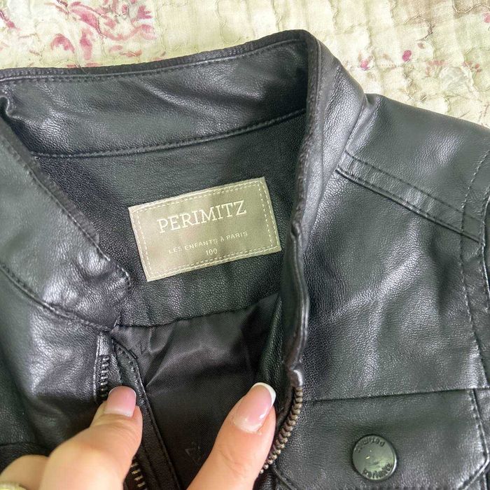 Куртка из экокожи для мальчика 2-3лет