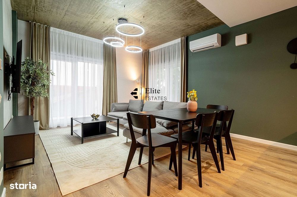 Apartament nou cu 2 camere cu terasa generoasa