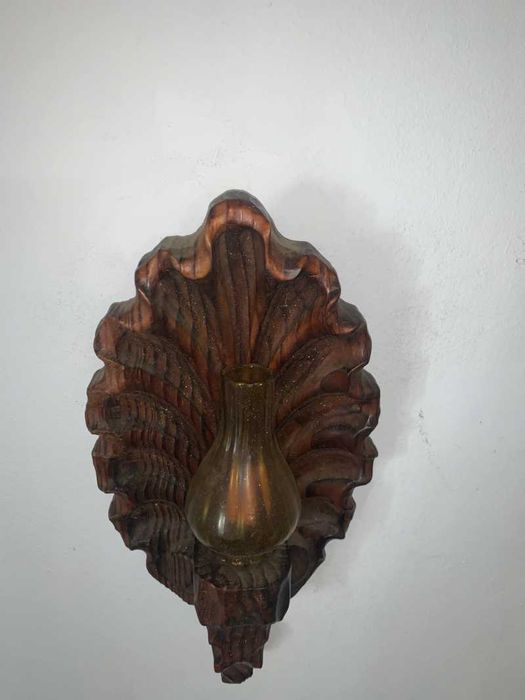 Aplicație de perete cu lumanare