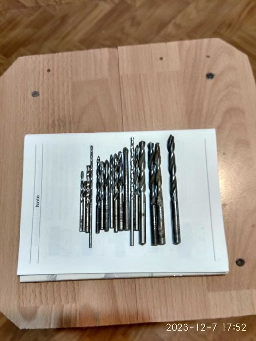 Сверла советские . шт 16-17 .