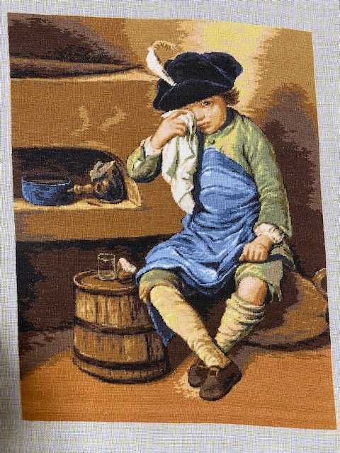 Goblen ”Singur pe lume”