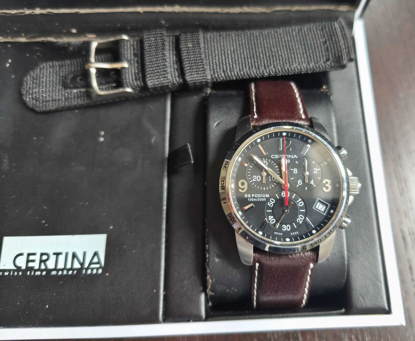 Certina DS Podium - Baterie si Curele Noi