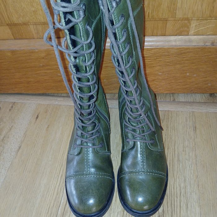 Cizme Lungi din piele