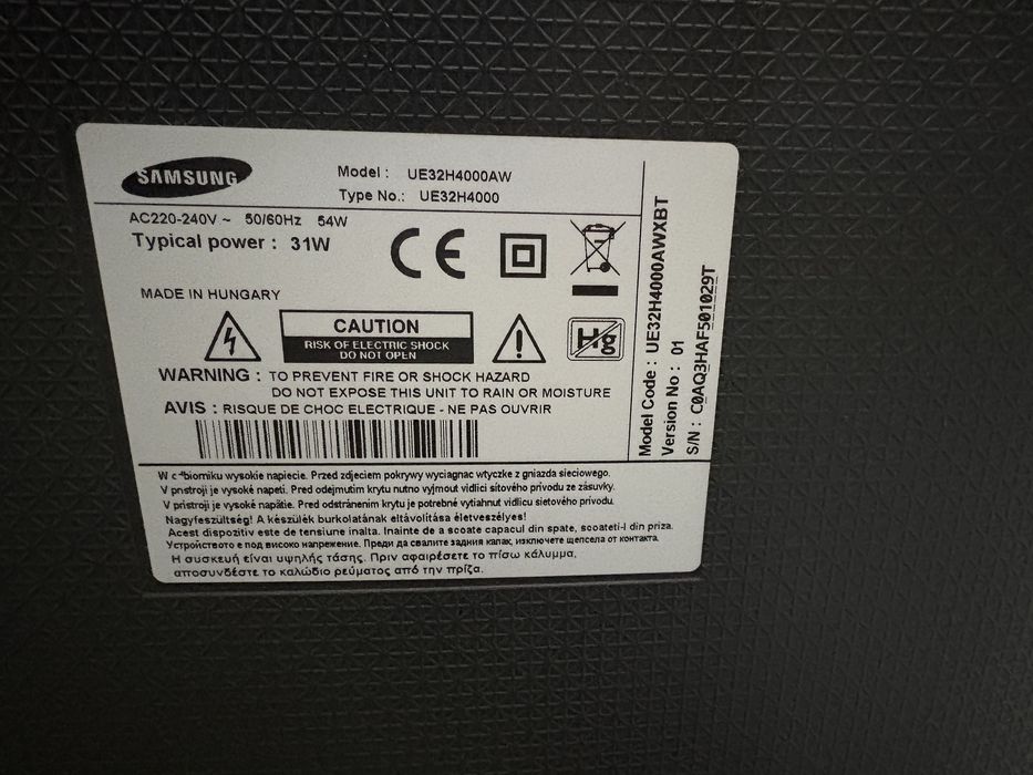 Телевизор samsung