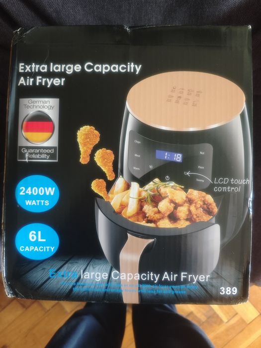 Friteuze cu Aer Cald (Air Fryer) SIGILATE – Modele 6L / 8L / 10L (JRH, Deebco, Silver Love)
