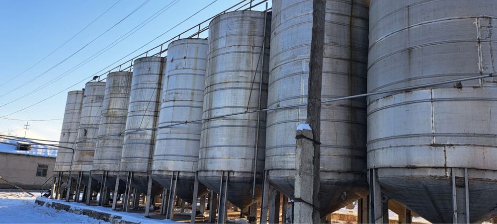 Бочки нержавеющие 40 кубов