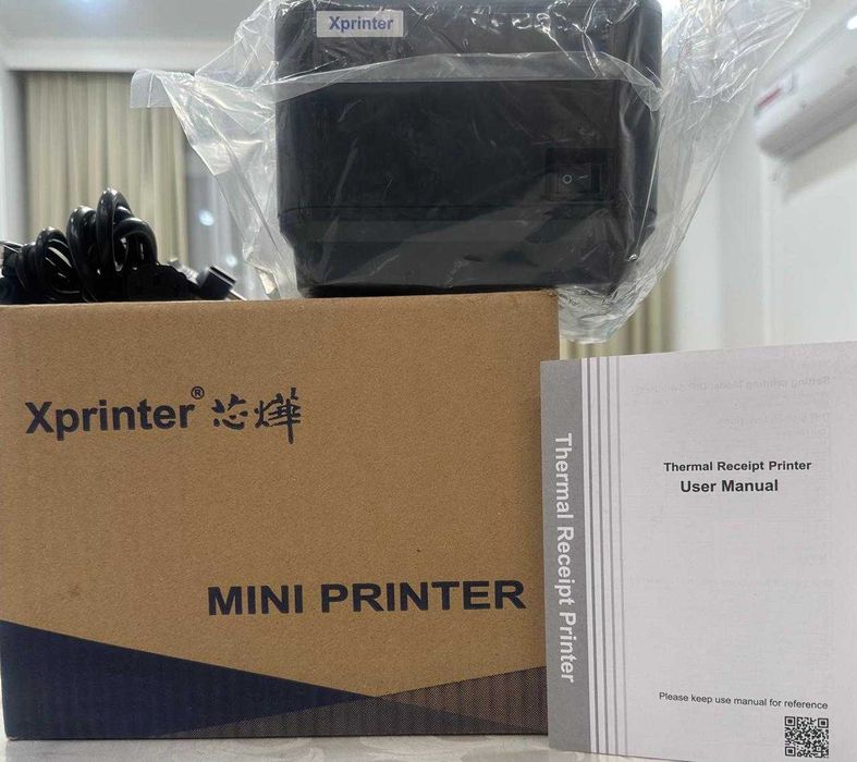 Термопринтер Xprinter XP-K200L для чеков / кухни, рабочий