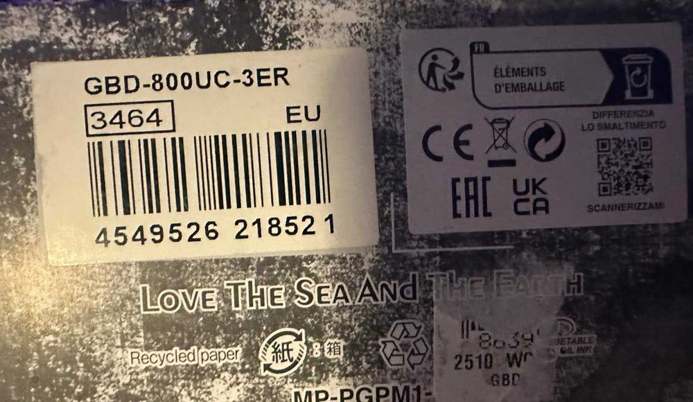 Ceas Casio G-Shock G-Squad | GBD-800UC-3ER cu Bluetooth