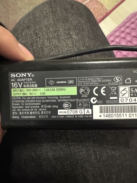 Incarcator laptop sSony Vaio