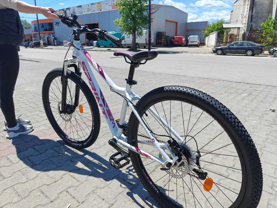 PA Алуминиев велосипед 27.5" HUNTER LADY бял