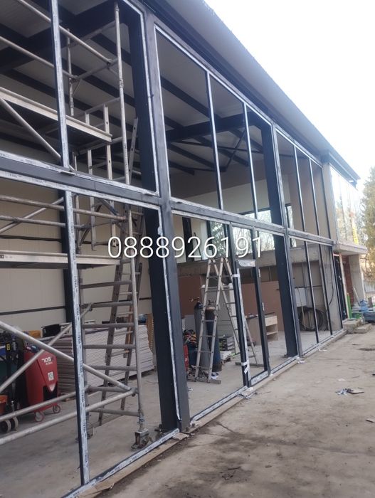 АЛУМИНИЕВА и PVC дограма,метални интериорни врати.