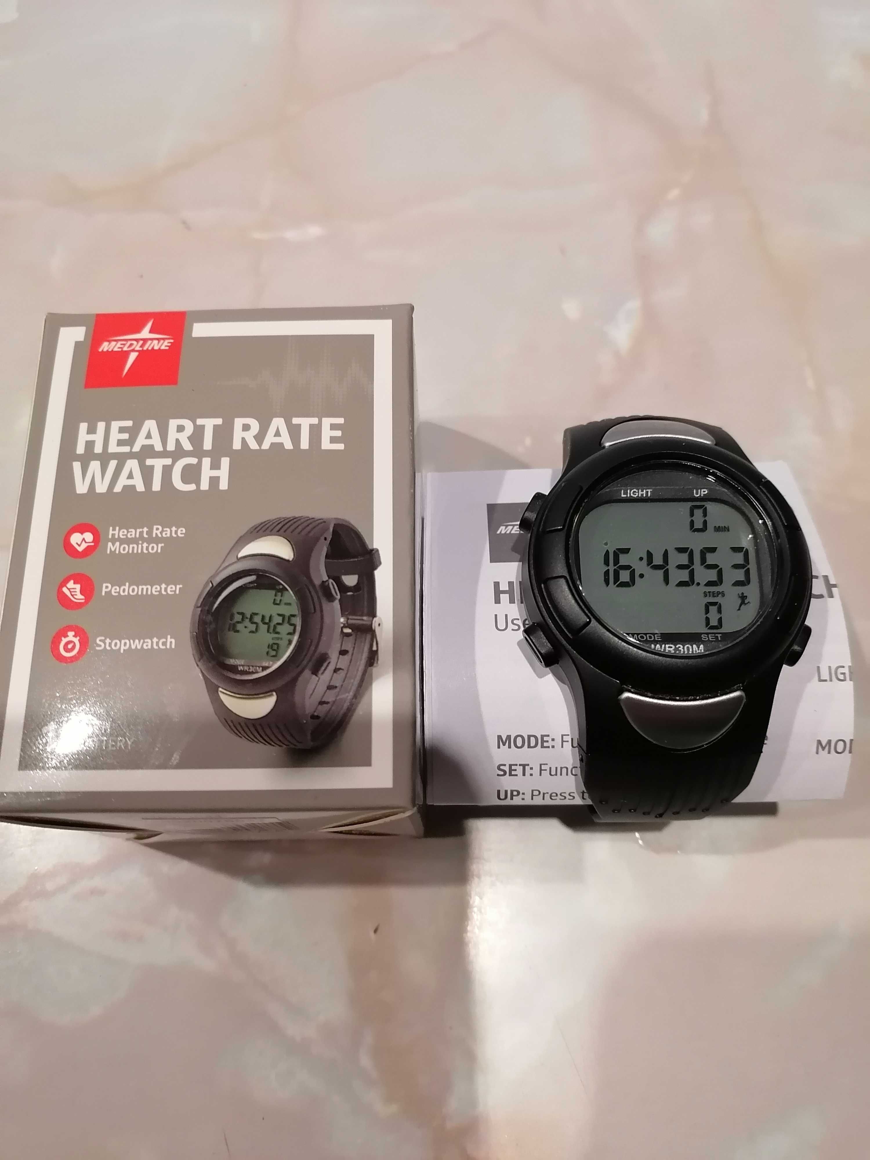 Medline heart rate watch best sale wr30m manual