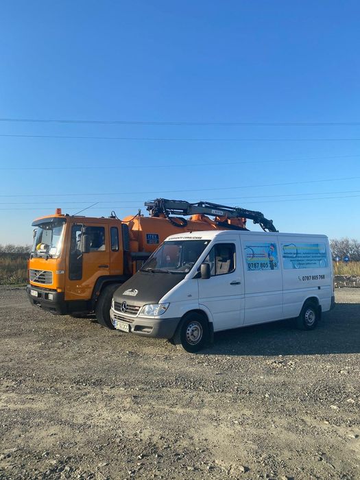 Servicii vidanjare si desfundare cu presiune si camera inspectii video