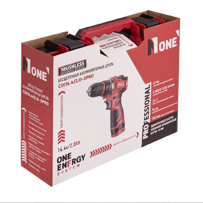 ШУРУПОВЕРТ | Бесщеточный шуруповерт CDI4.4/2.0-SPRO