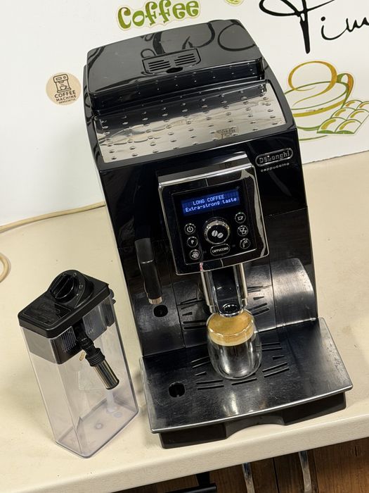 Кафемашина кафе автомат delonghi cappuccino с гаранция
