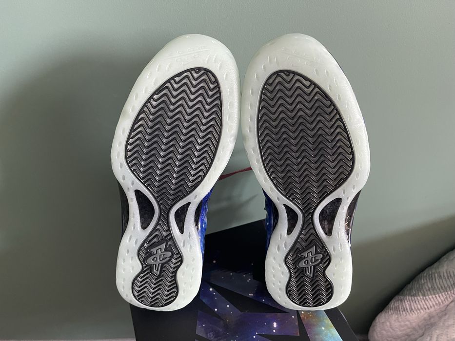 Nike Air Zoom Foamposite One QS Galaxy Jordan Lebron Kobe Penny NBA