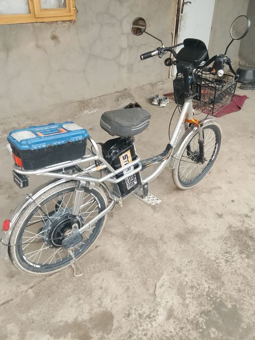 Электровелик 24лик балон 48 воли 13 ампер 40тезлиги Бир йилдан купрок