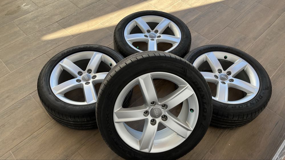 Jante R17 Audi originale/Jenți/Genți/Roți/Sliaj/Alu/Set/A3/A4/A6/Q3/Q5