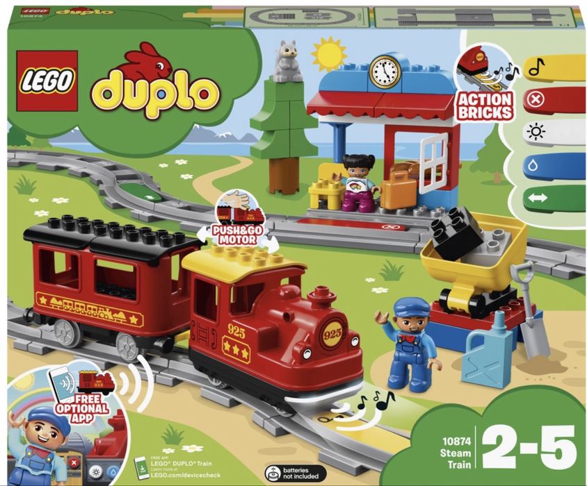 Tren  Lego Duplo rosu
