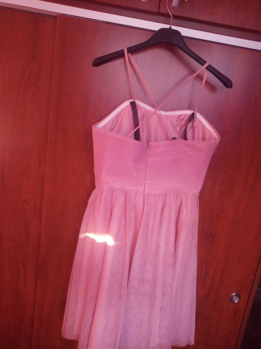 Бална рокля цвят пепел от рози