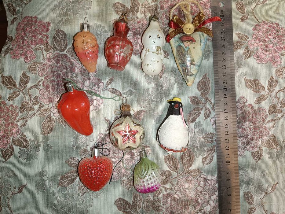 Обмен, реставрация ёлочных игрушек СССР